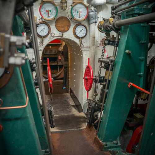 The engine rooms
